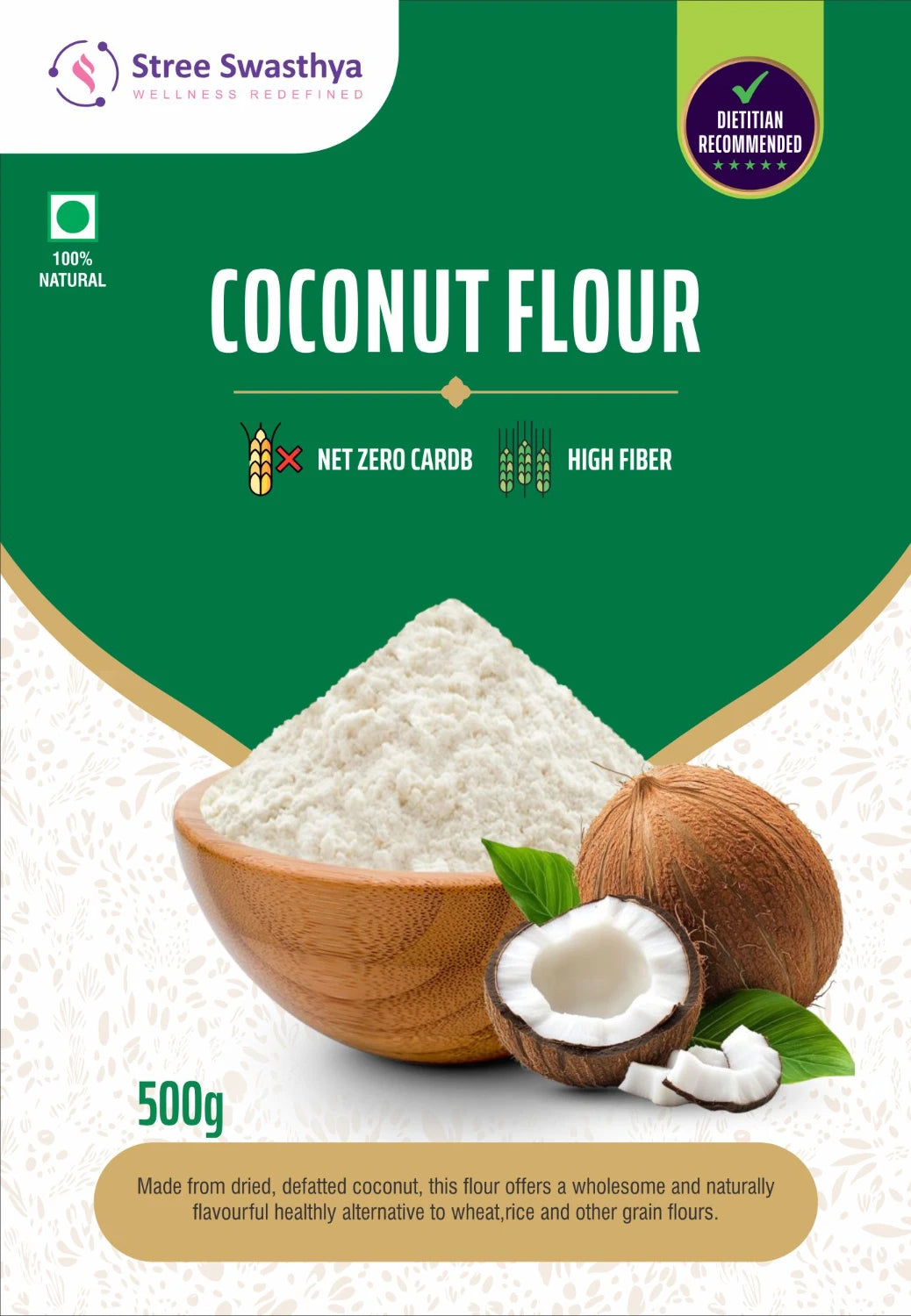 Coconut Flour | Gluten-Free High Fibre Low Carb Flour