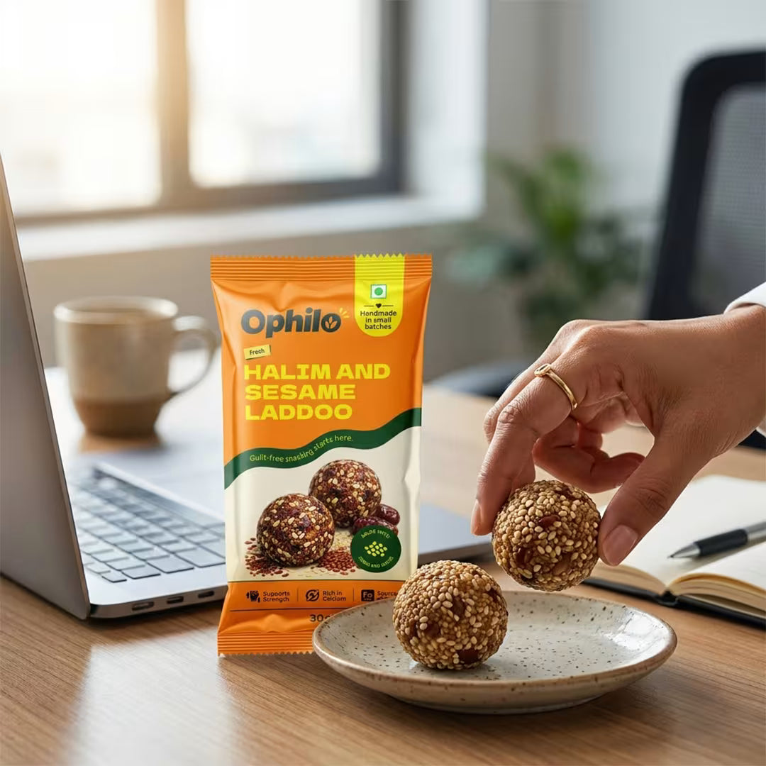 Halim & Sesame Laddoo