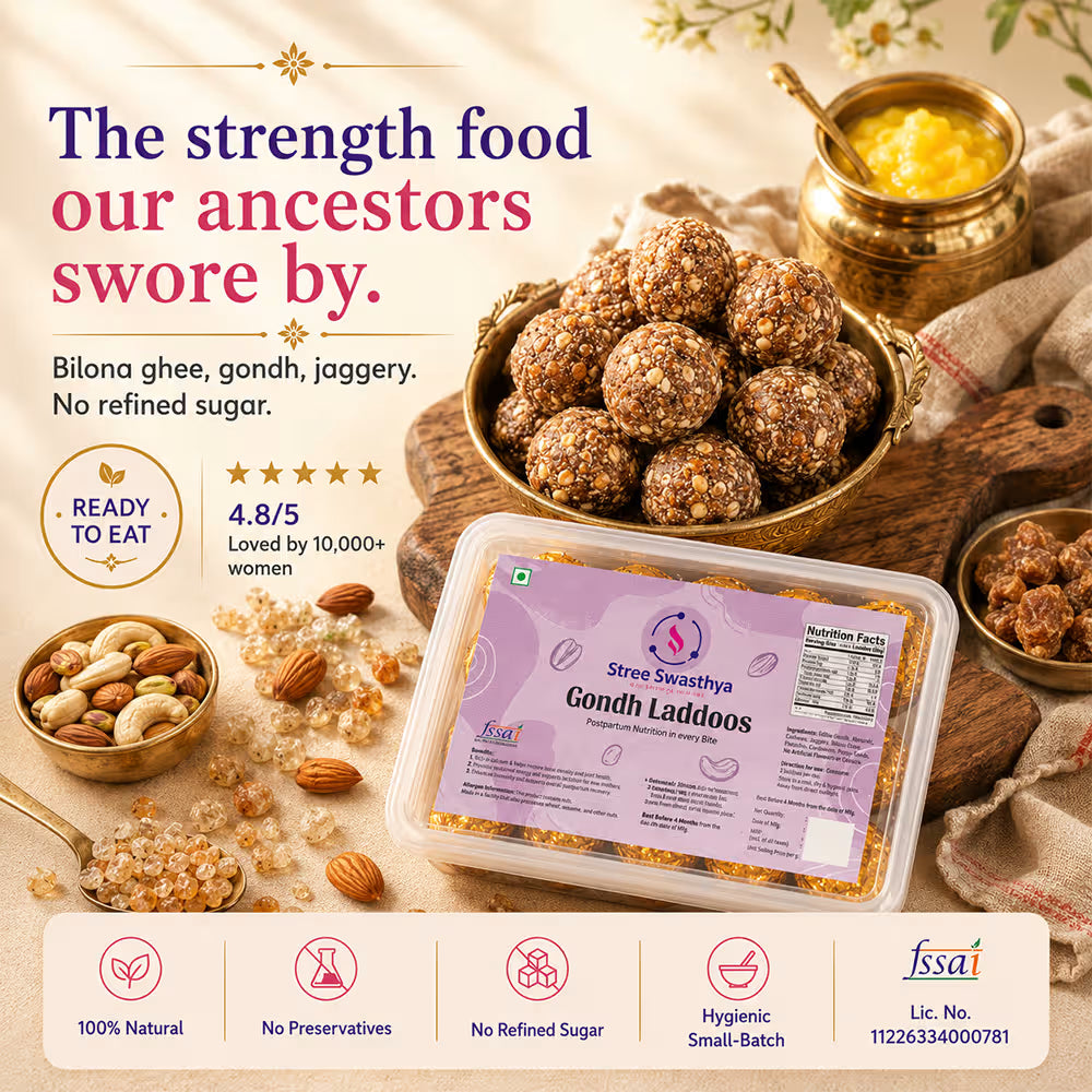 Dry Fruit & Gondh Laddoos - Stree Swasthya