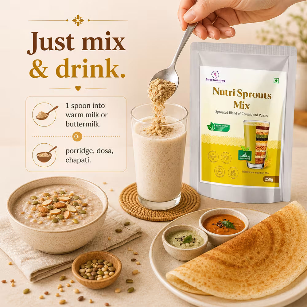 Nutri Sprouts Mix | Sprouted Multigrain Blend