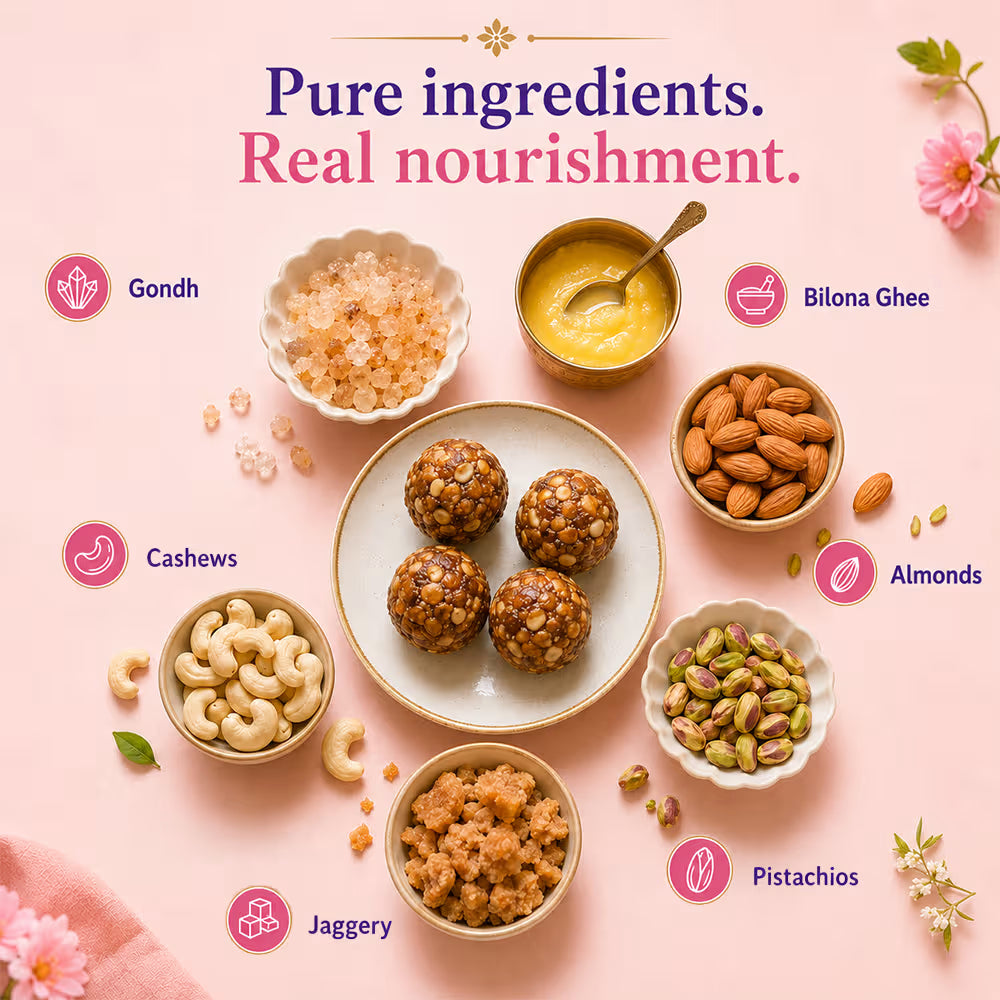 Dry Fruit & Gondh Laddoos
