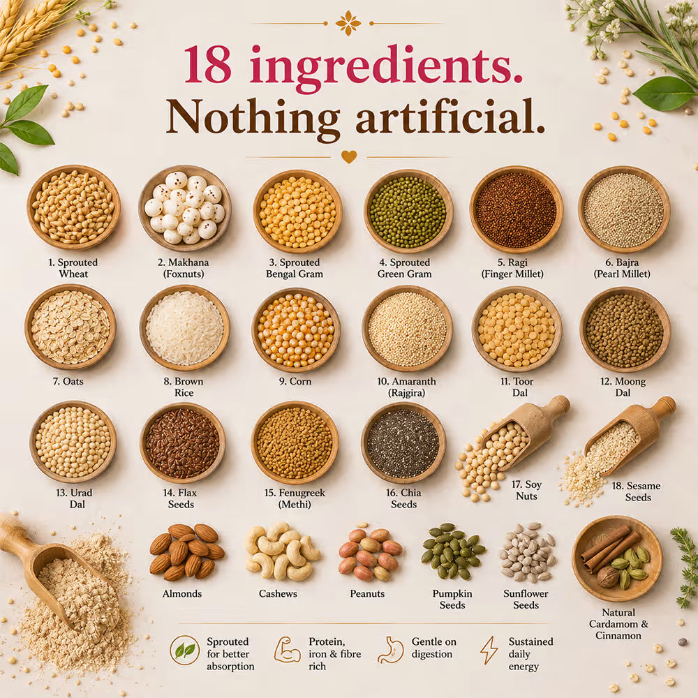 Nutri Sprouts Mix | Sprouted Multigrain Blend