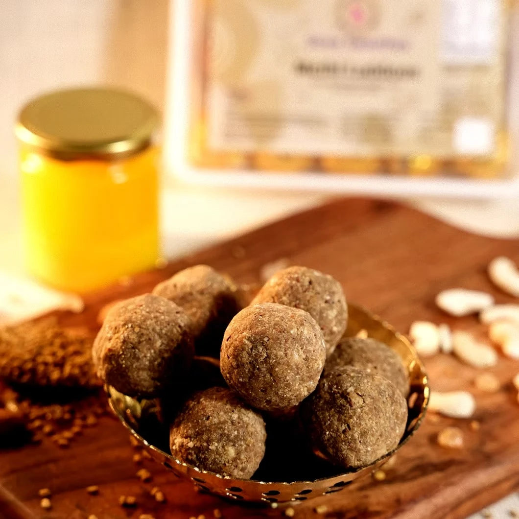 Methi & Nuts Laddoos - Stree Swasthya