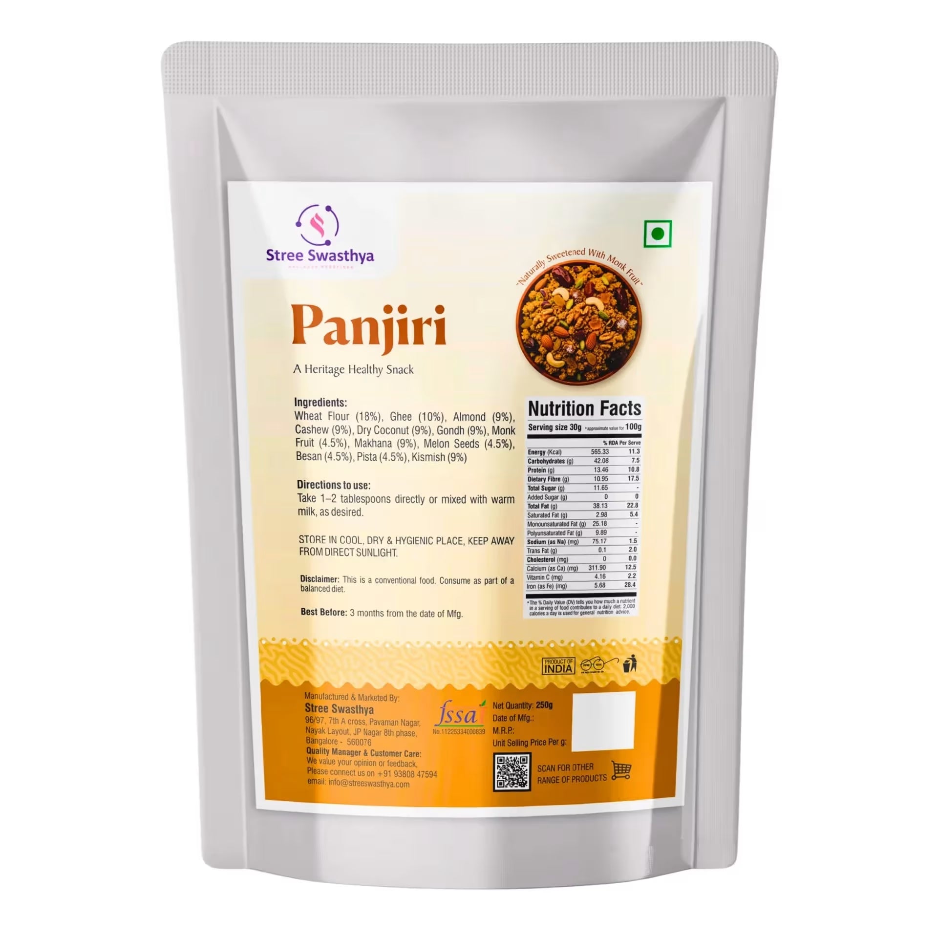 Heritage Panjiri with Dry Fruits & Seeds