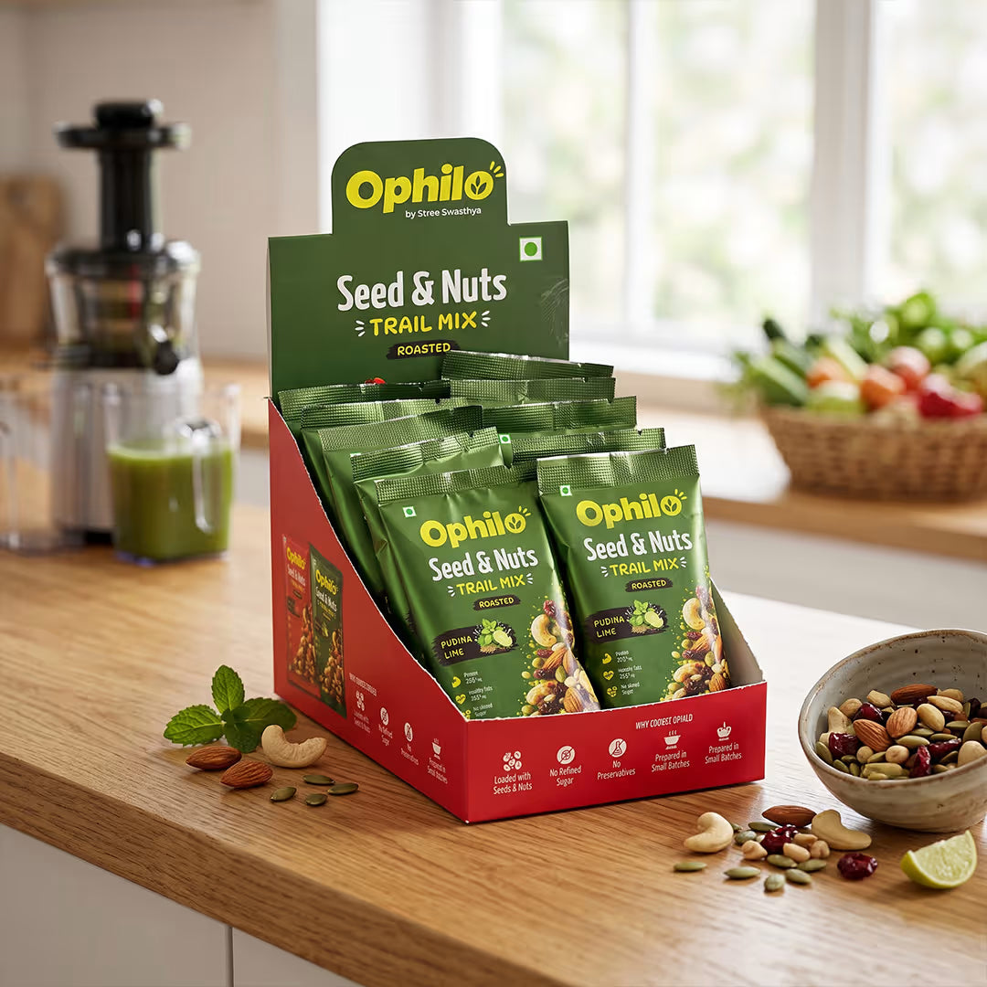 Seeds & Nuts Trail Mix - Pudina Lime