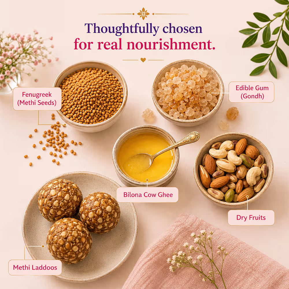 Methi & Nuts Laddoos